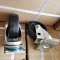 100mm High Loading Capacity Swivel Casters Heat Resistant 230 degrees High Temp Nylon Caster Wheels